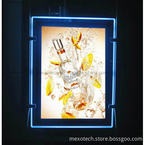 Double Side Crystal LED Advertising Magnetic Light Box (CDH03-A4P-12)